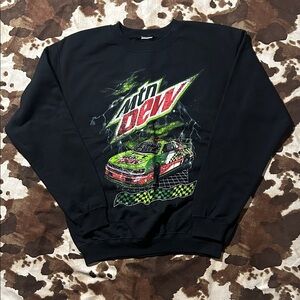 Mtn Dew Racing Crew Neck Sweatshirt S